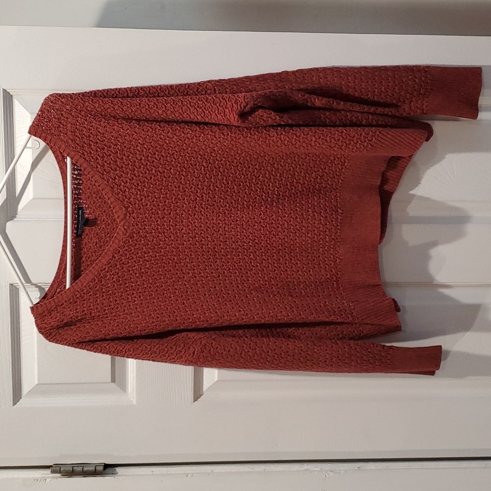 American Eagle Rust Colored Sweater - image 1